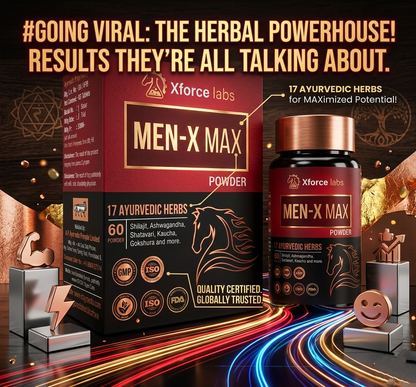 XForceLabs® MenXMax (Men's Health Supplements Immunity Booster & Increase testosterone Level)